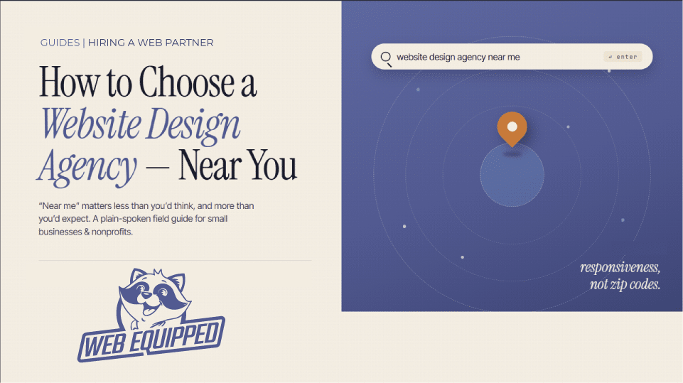 Choosing a Web Agency