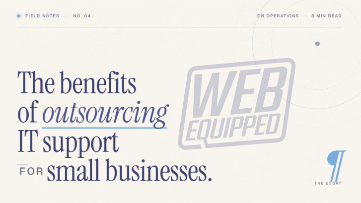 Outsourcing It Support